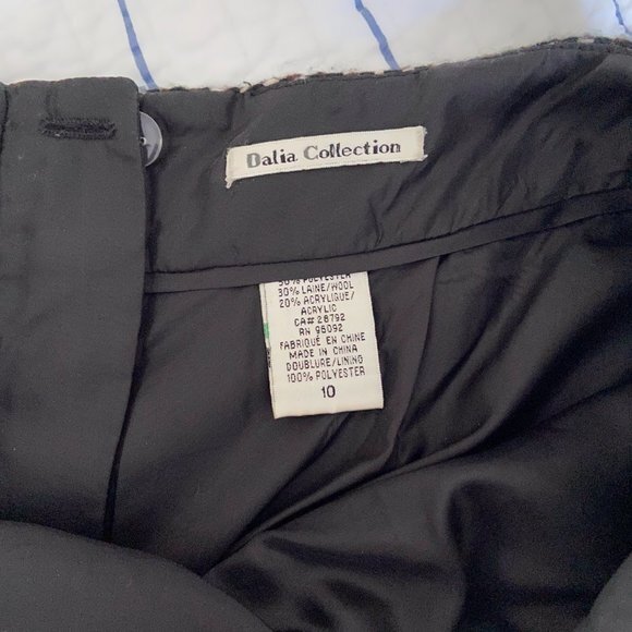 ๐ 3 for $45 Dalia Collection Textured Skirt Sz10 EUC - Picture 2 of 6